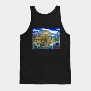 Paris Street Scene Tank Top